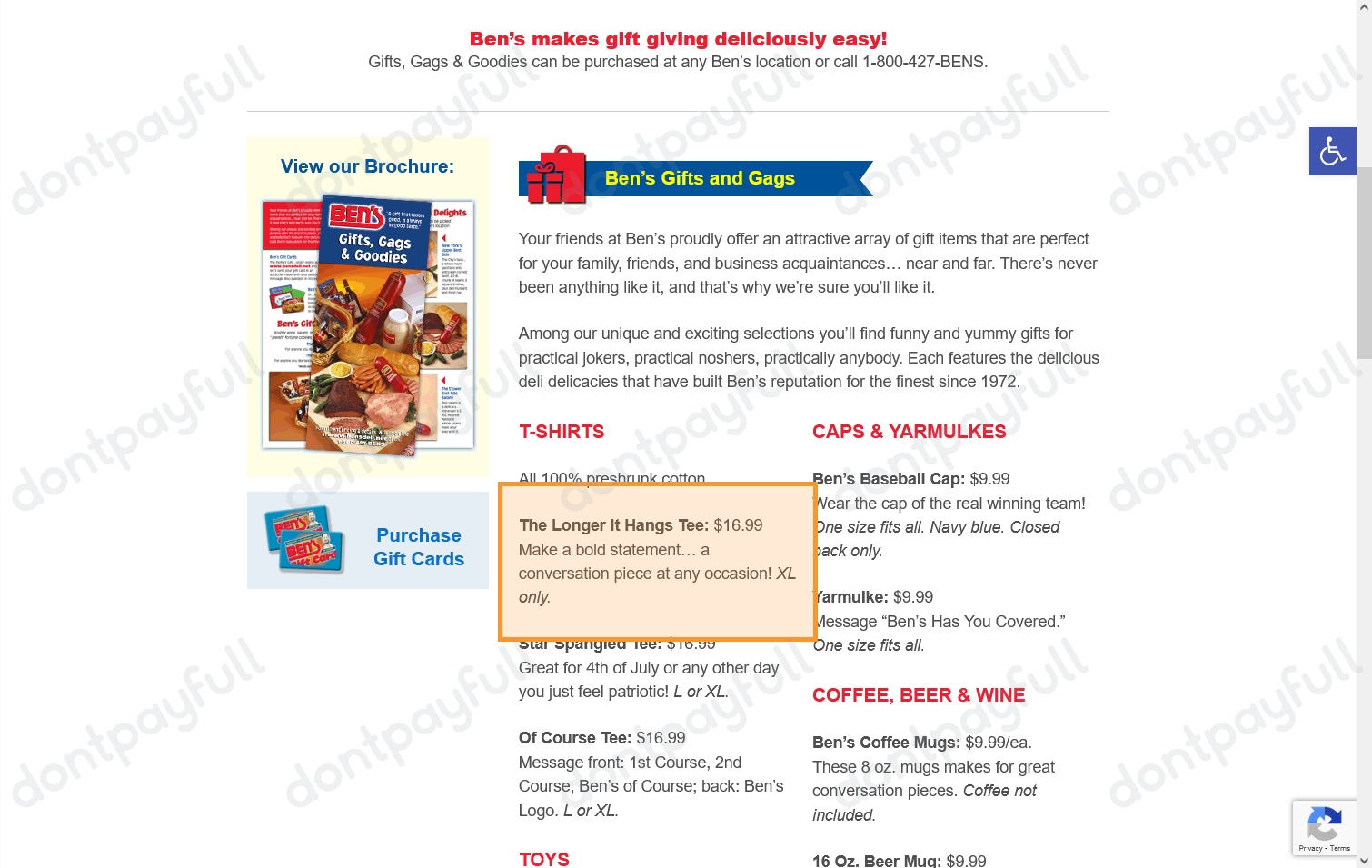 11 Ben's Kosher Delicatessen Coupons, Promo Codes
