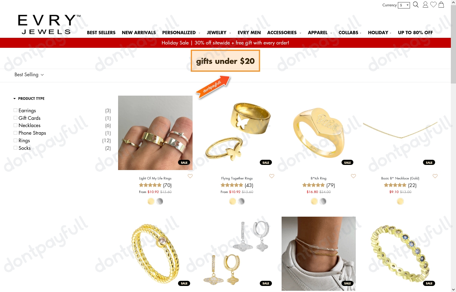 65 Off EVRY Jewels Coupon, Promo Code Nov 2022