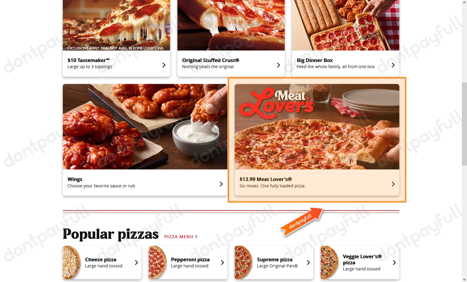 50% Off Pizza Hut Coupons & Promo Codes - October 2022