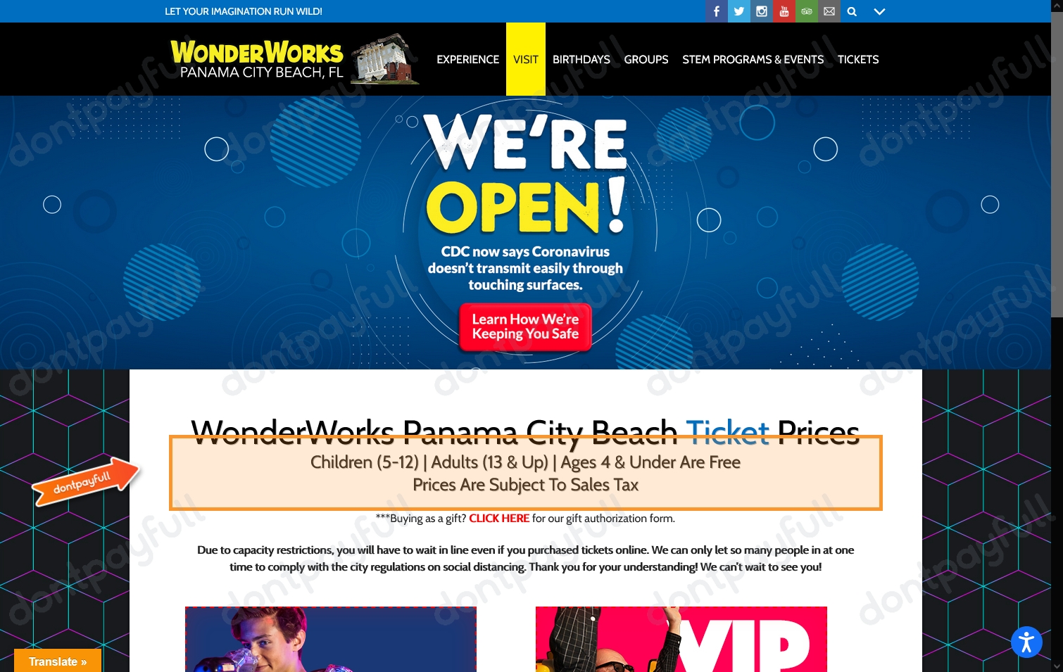 25 Off WonderWorks Coupons, Coupon Codes Sep 2024