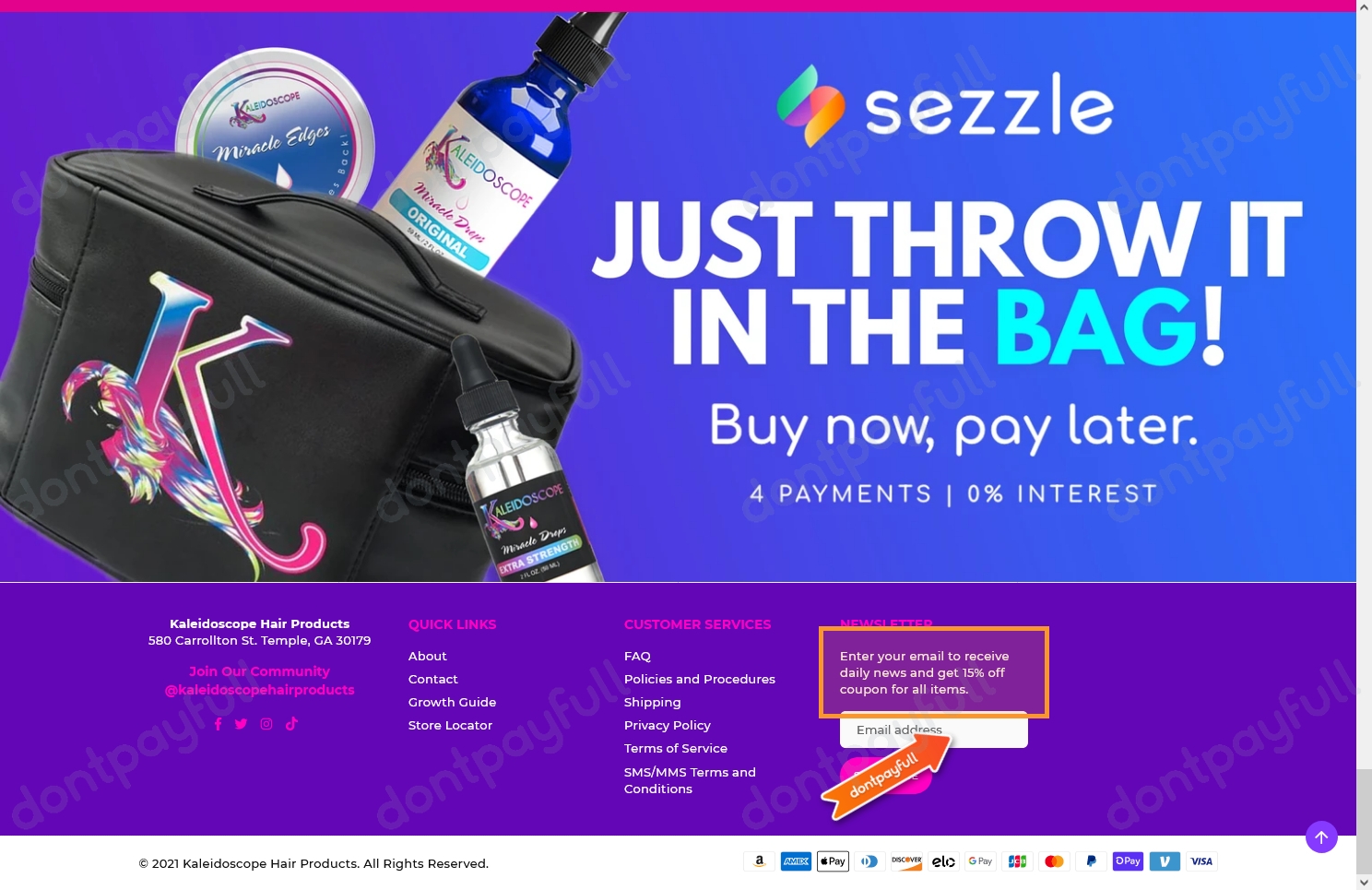 Kaleidoscope Hair Products Coupons (15 Discount) 2024