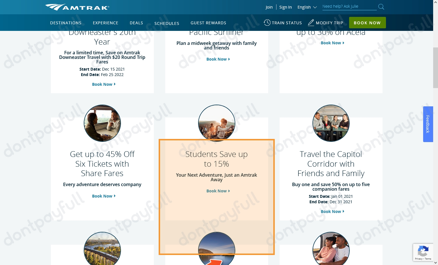 50% Off Amtrak Promo Codes & Coupons - November 2022