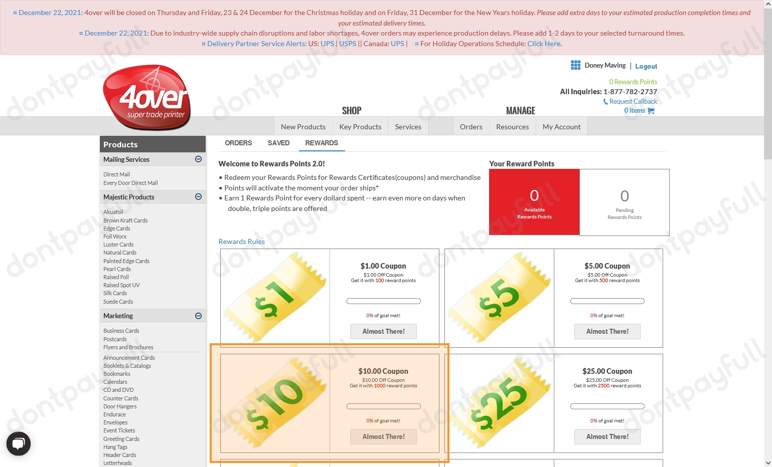 9 4Over Coupon Codes, Promo Codes - Oct 2022
