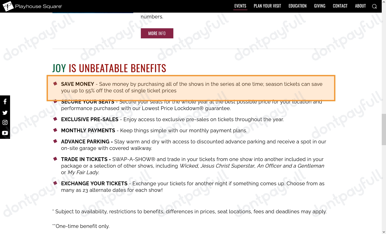 Playhouse Square Center Promo Codes, Discount Codes