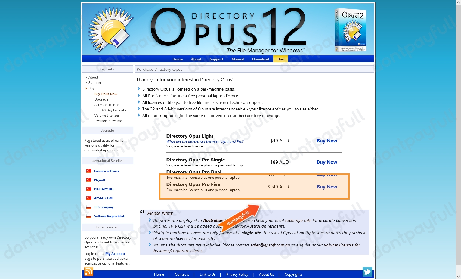 5 GPSoft Directory Opus Coupons, Discount Codes