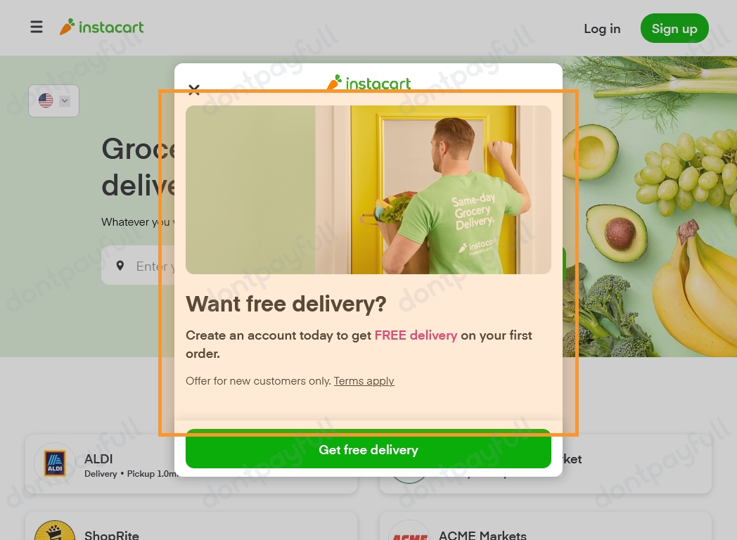 $40 Off Instacart Promo Codes, Coupons & Free Shipping - 2022