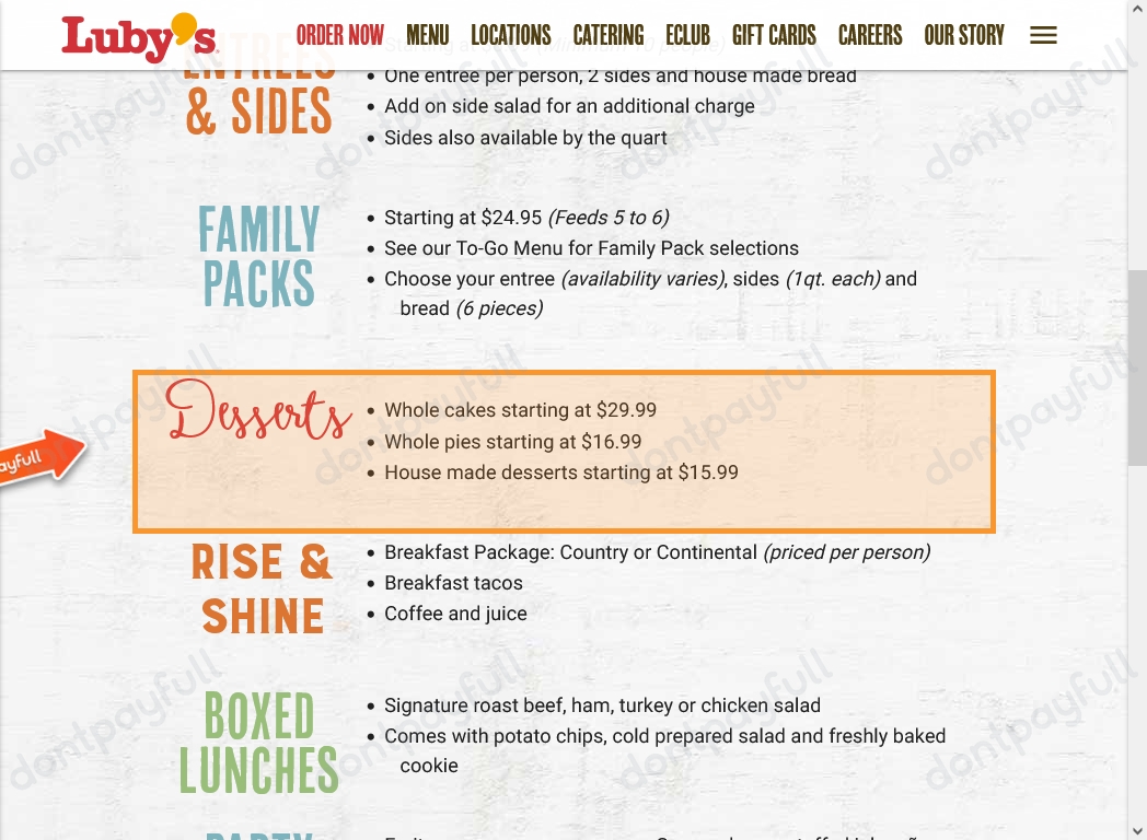 Luby S Coupons Printable