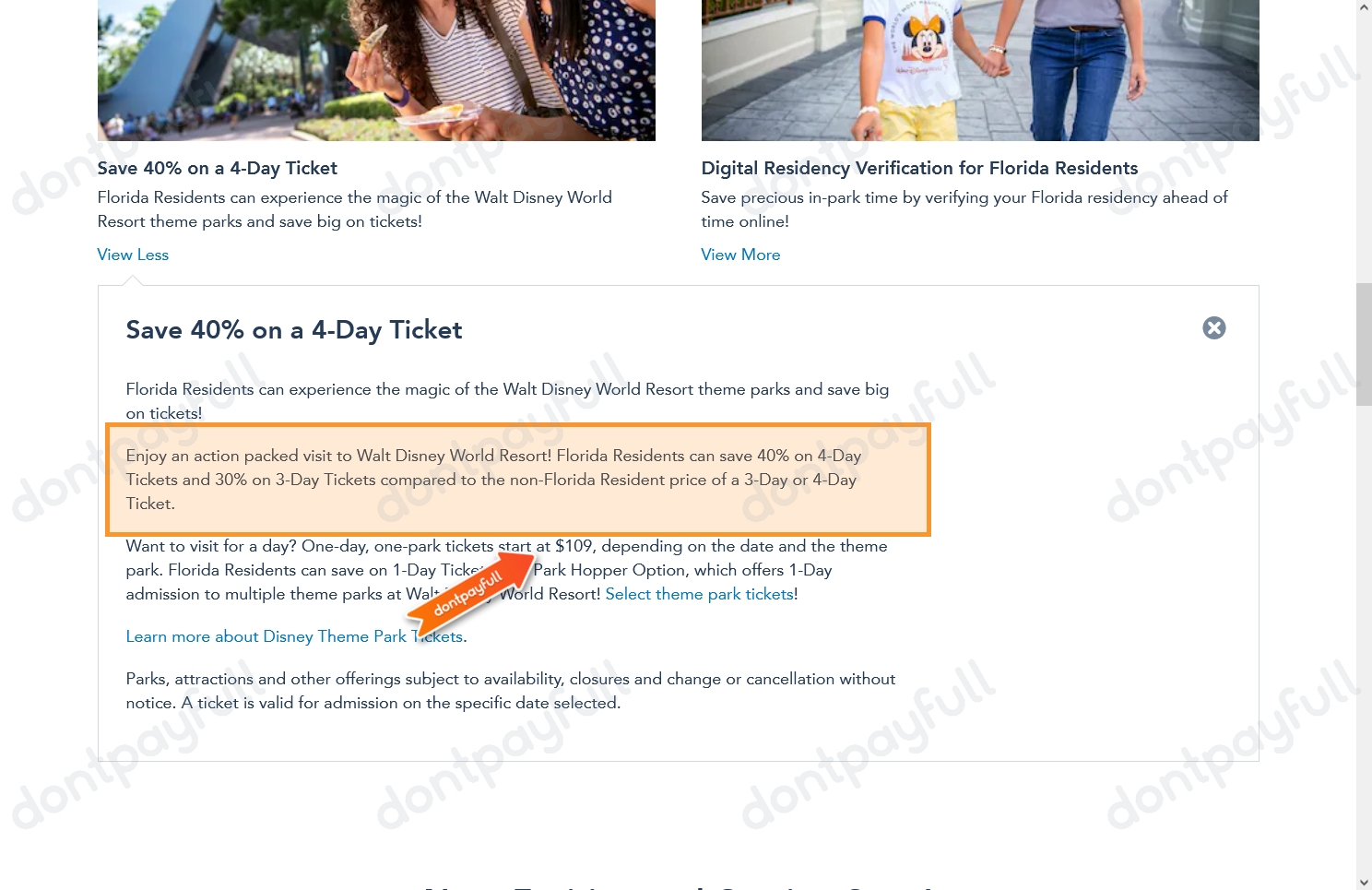 40% Off Walt Disney World Coupon, Promo Code - Oct 2022