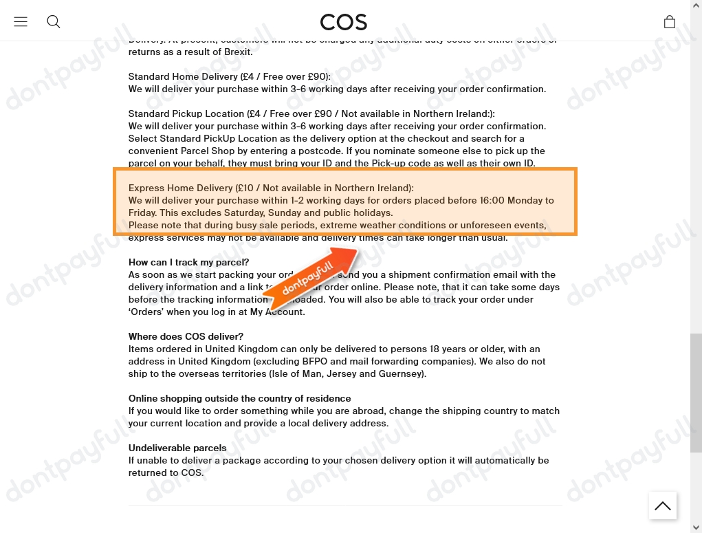 10 Off COS Coupon Promo Code Oct 2022