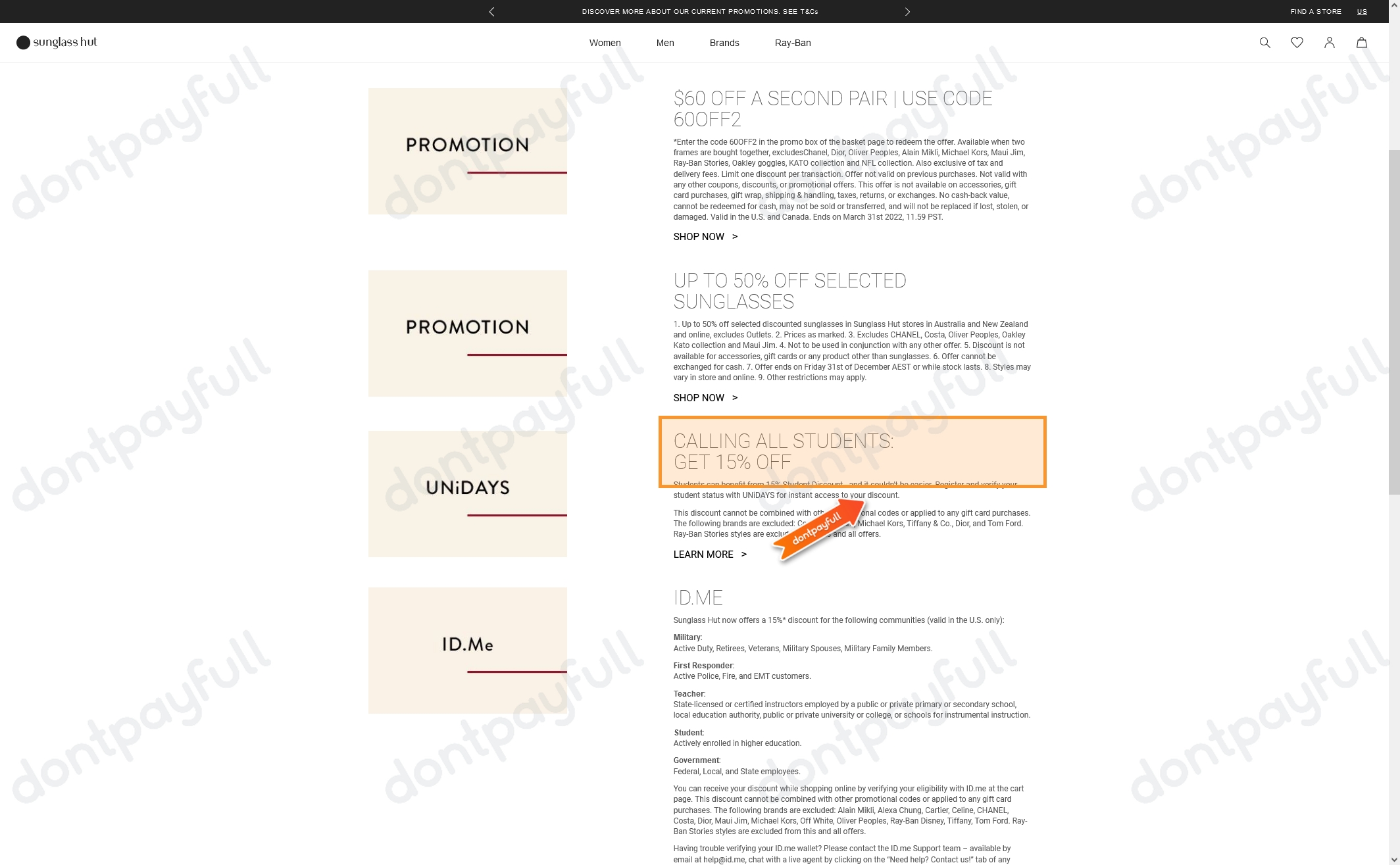 70 Off Sunglass Hut Coupons, Promo Codes & Free Shipping