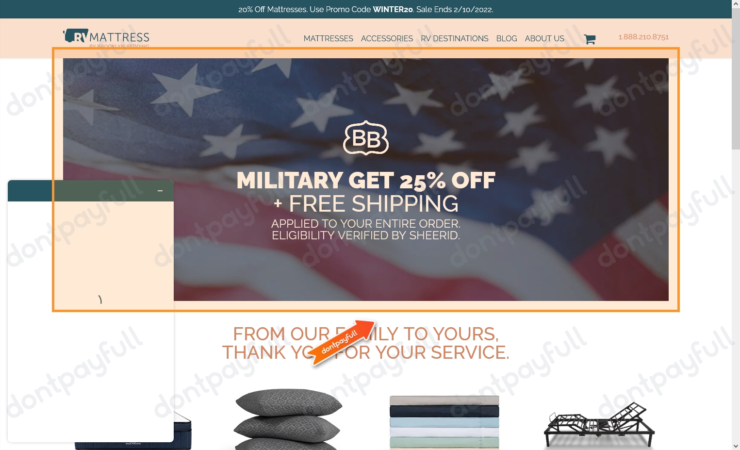 wilderness rv mattress coupon