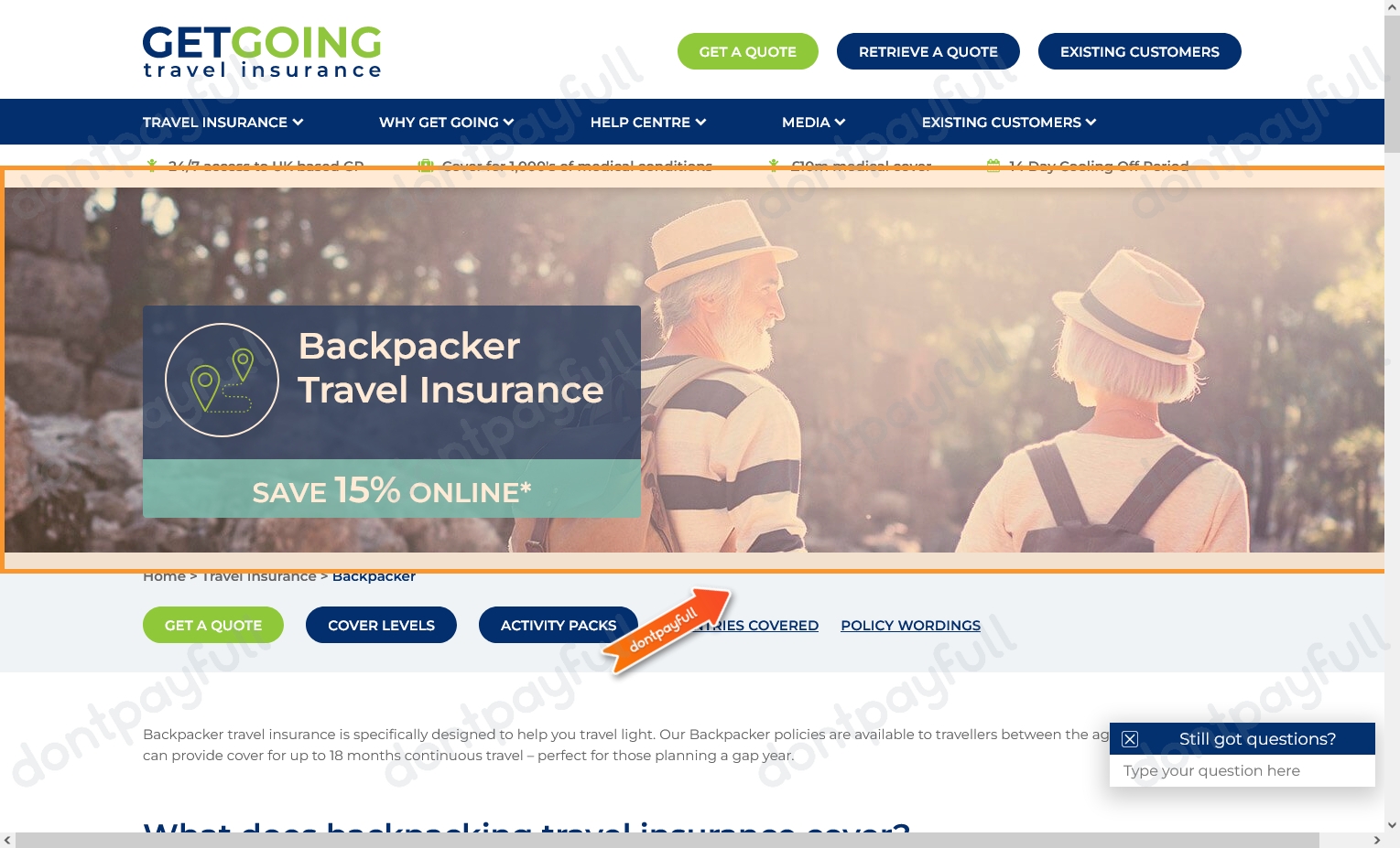 travel insurance coupons