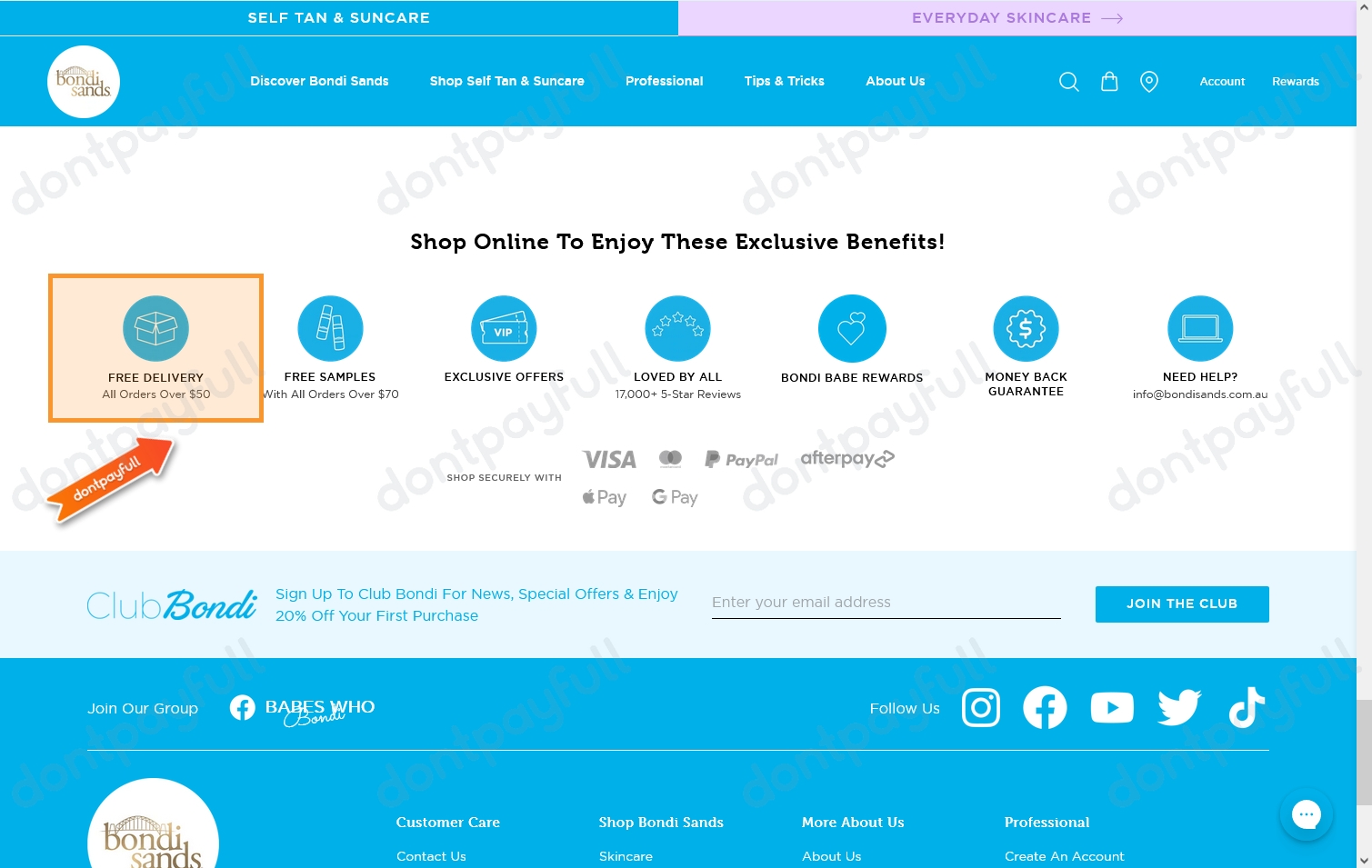 70 Off Bondi Sands DISCOUNT CODES ⇨ August 2024