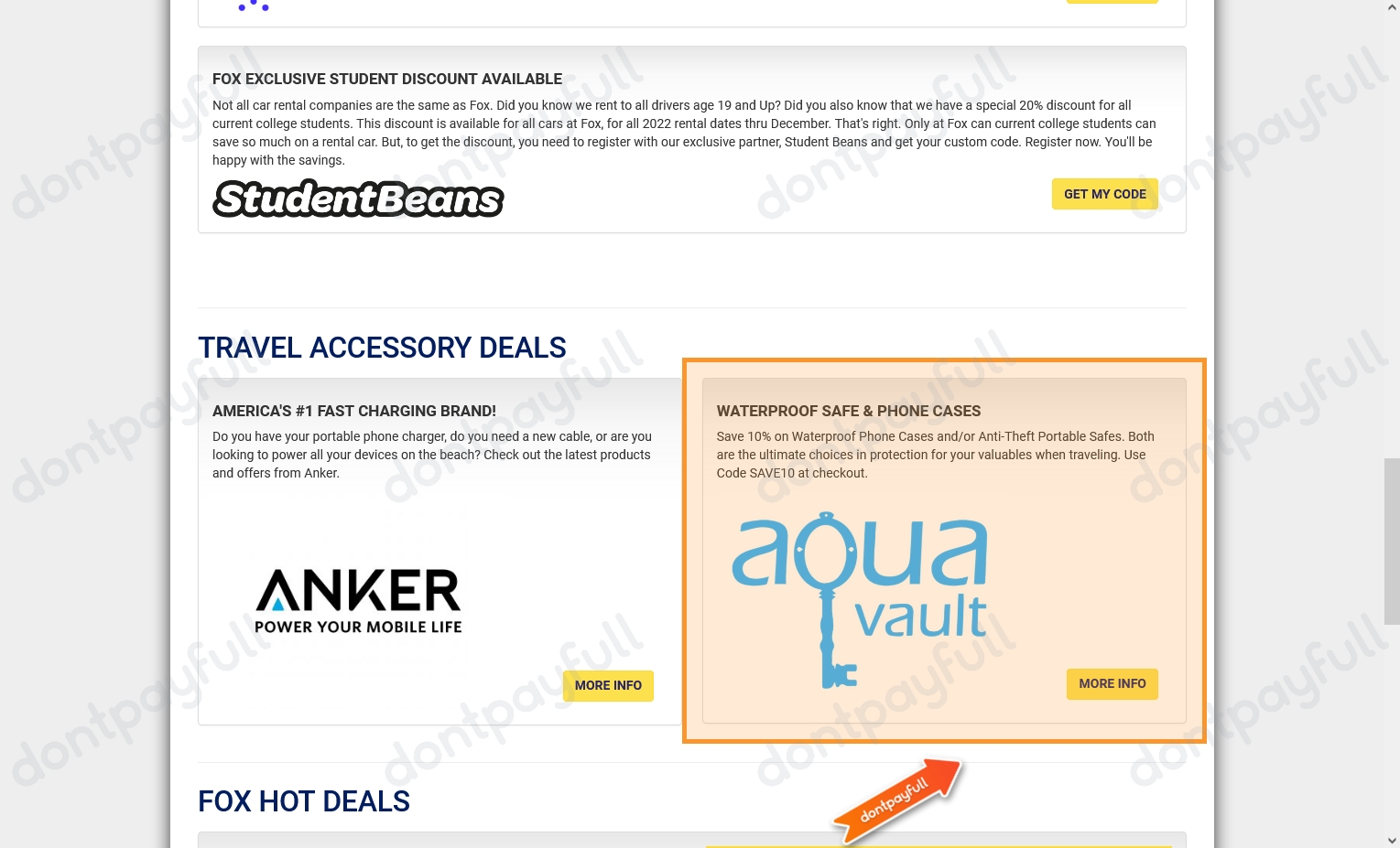 35 Off Fox Rent A Car Coupons & Discount Codes Aug 2022