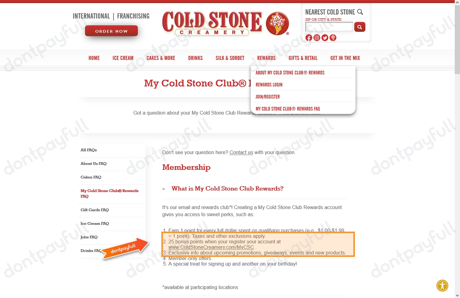 Cold Stone Creamery Coupons ($5 Discount) - Nov 2022