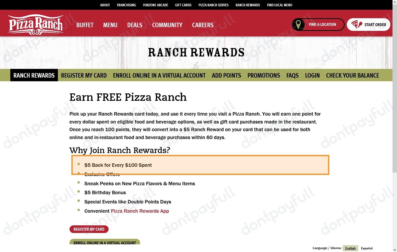 2 Pizza Ranch Coupons, Promo Codes June 2024