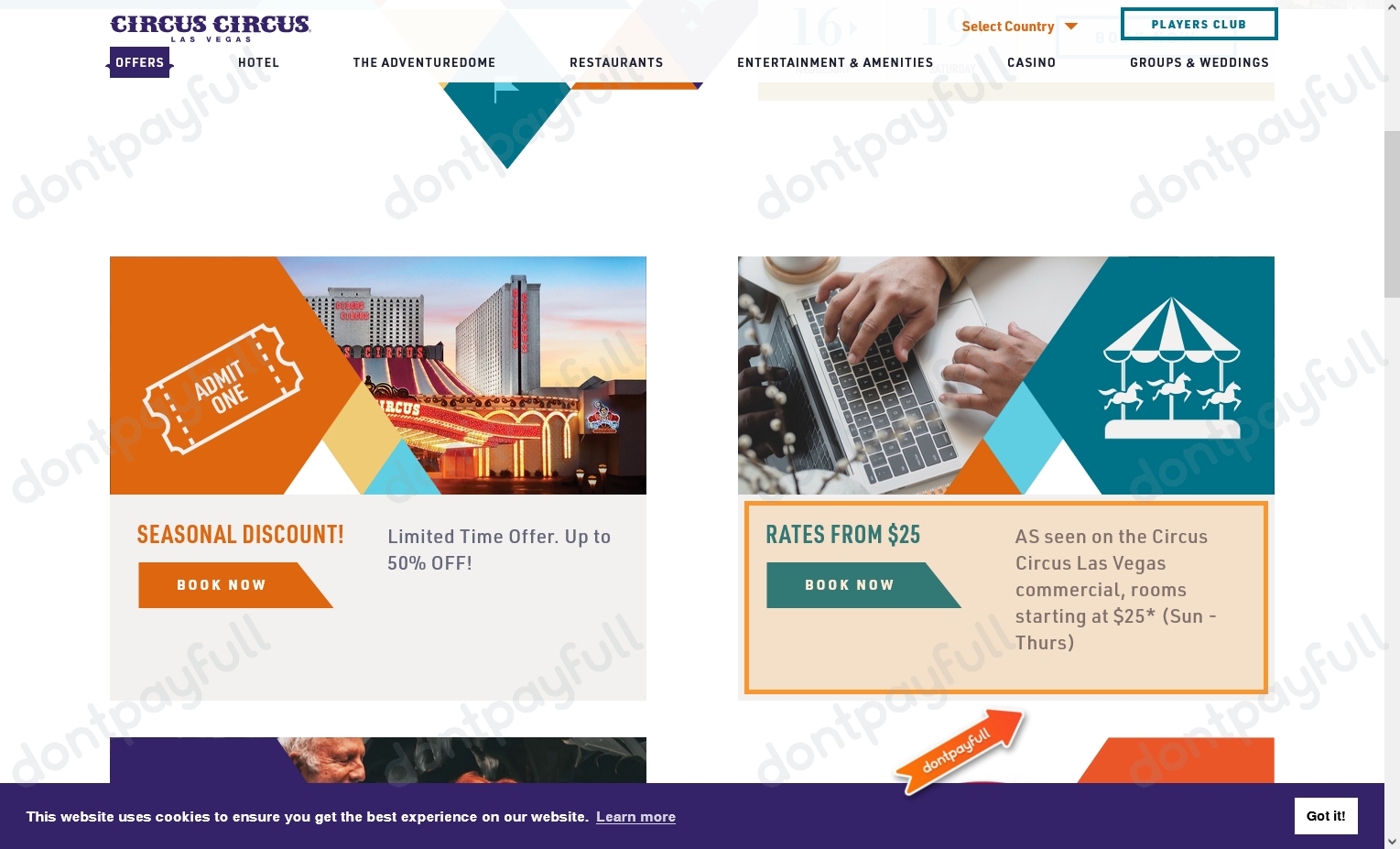 50% Off Circus Circus Coupons & Promo Codes - October 2022