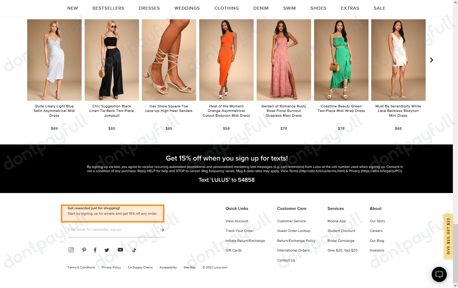 Lulus Discount Code 2025
