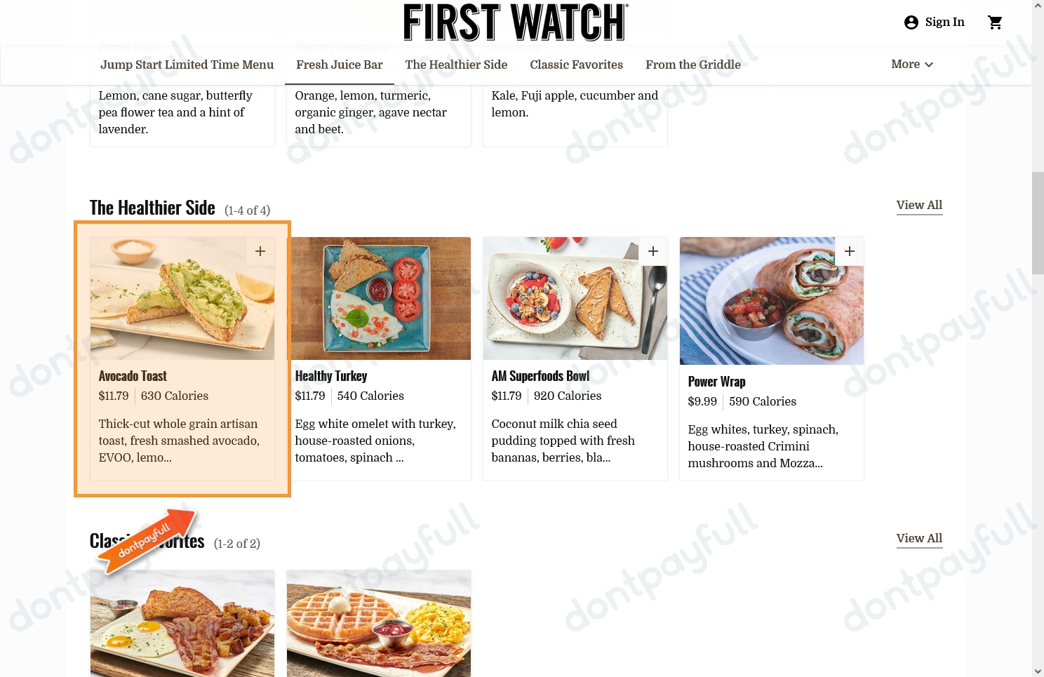 First Watch Coupons Printable
