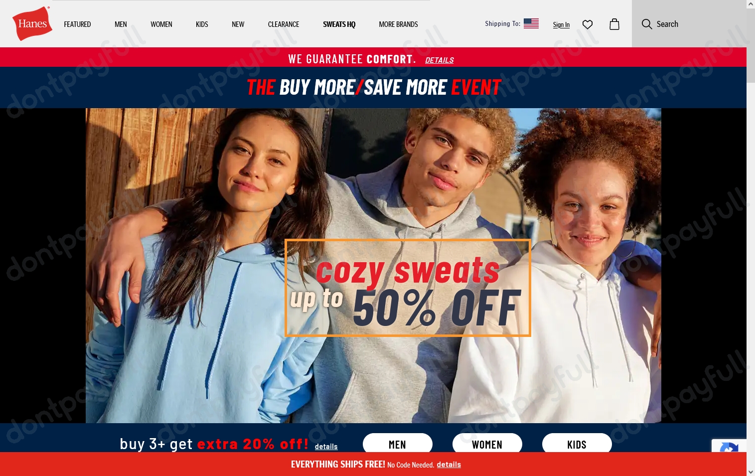 70% Off Hanes Promo Codes, Coupons & Free Shipping - 2022