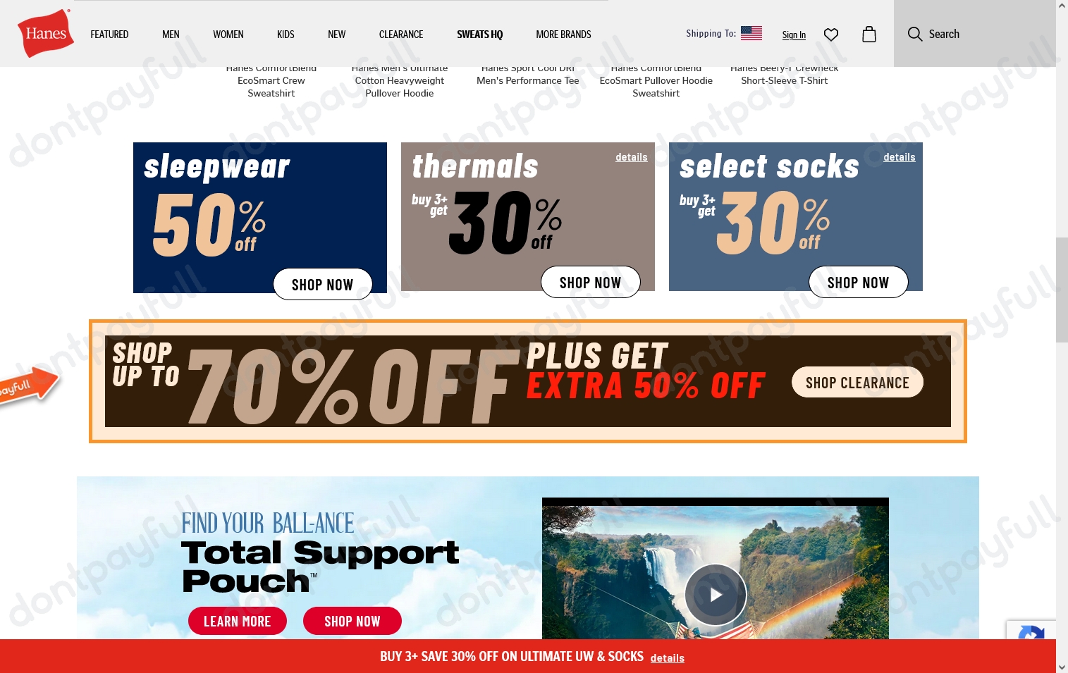 70% Off Hanes Promo Codes, Coupons & Free Shipping - 2022