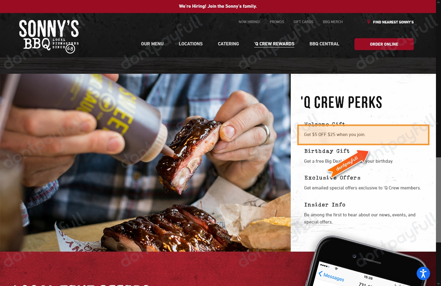 5 Off Sonny's BBQ Coupon (7 Active) January 2024