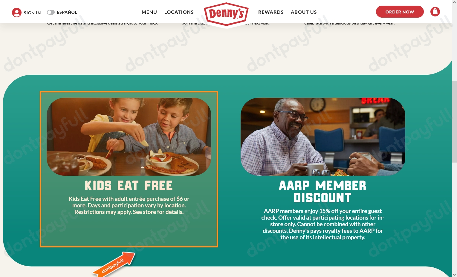 20% Off Denny's Coupons & Vouchers - October 2022