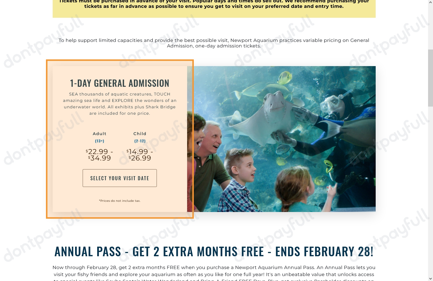 50% Off Newport Aquarium Coupons & Promo Codes - Oct 2022