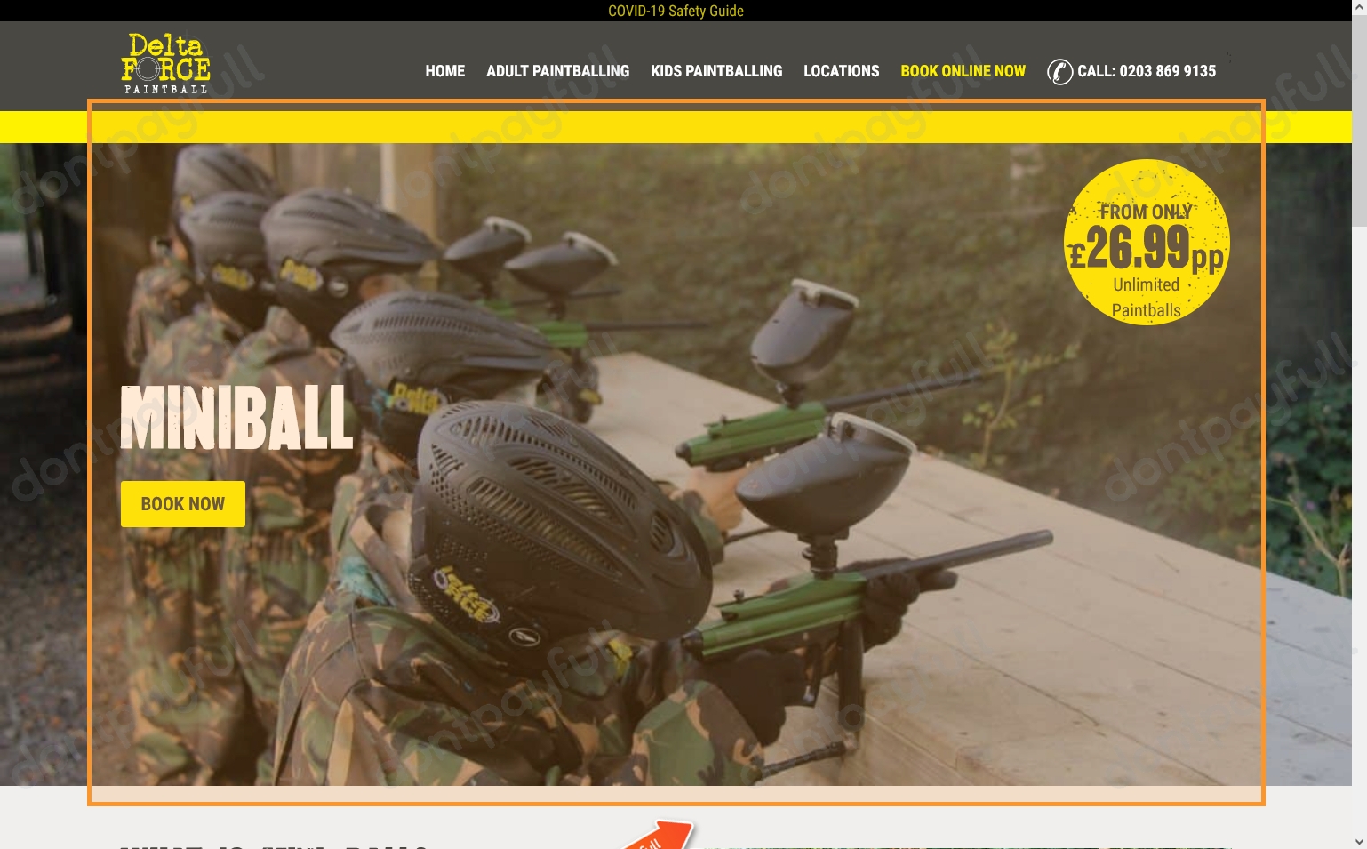 20 Off Delta Force Paintball Coupon, Promo Code Oct 2022