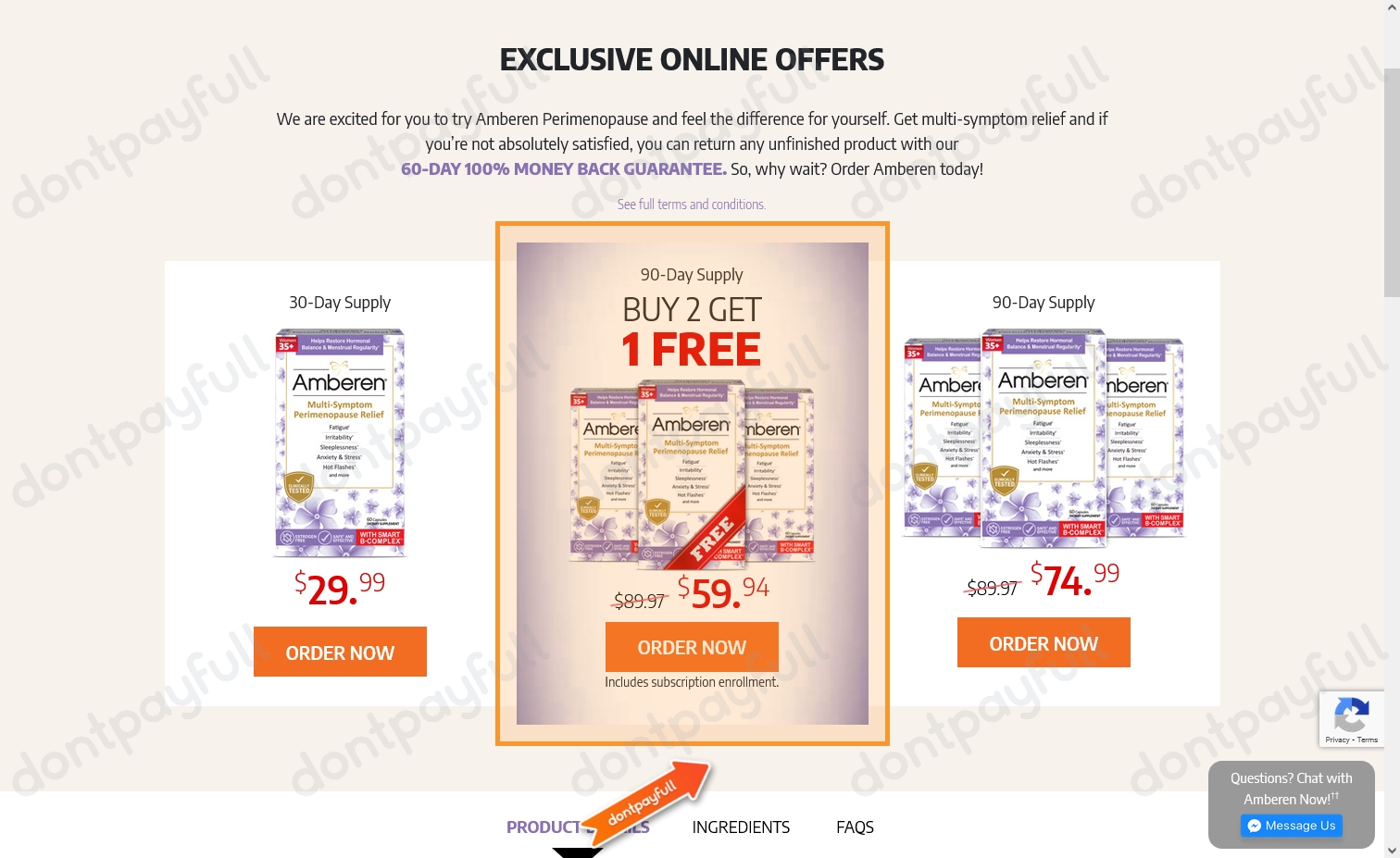 Amberen Coupons (17 Discount) Oct 2022