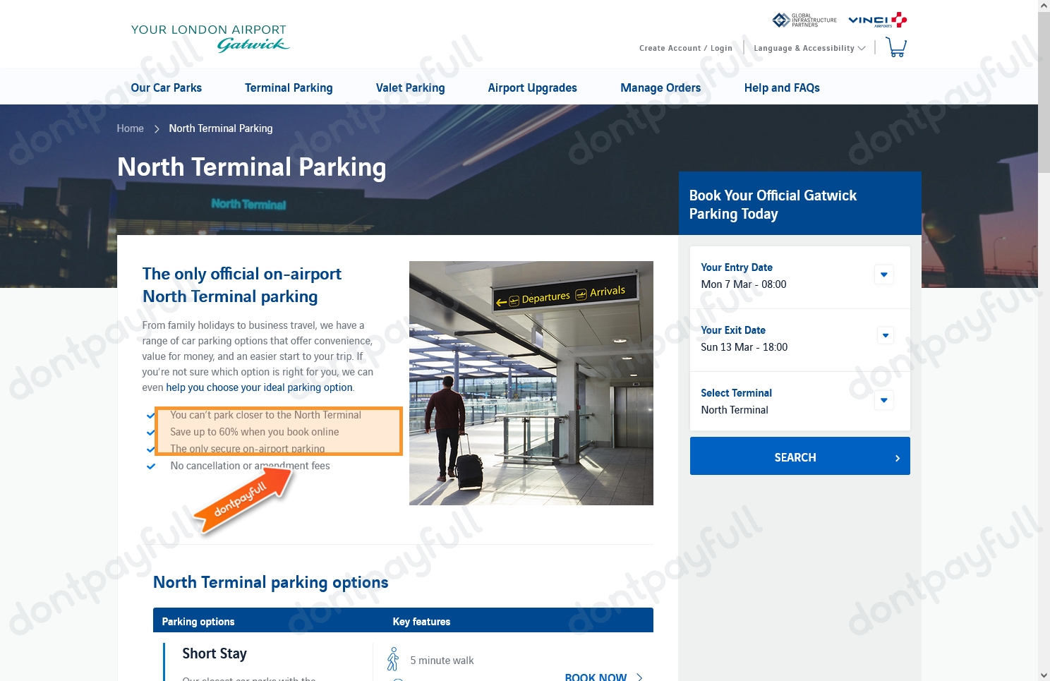 60% Off Gatwick Parking PROMO CODE (7 ACTIVE) July 2023