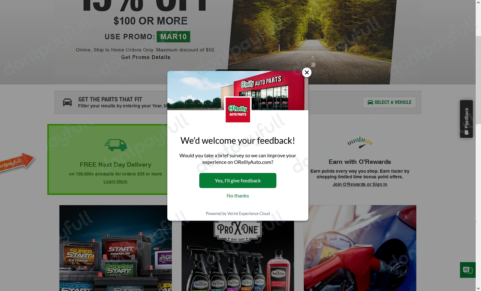 49% Off O'Reilly Auto Parts Coupons, Promo Codes