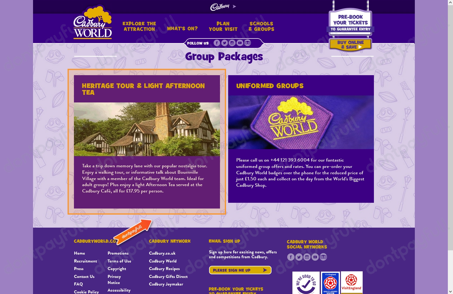 20% Off Cadbury World Vouchers &amp; Promotional Codes - 2023