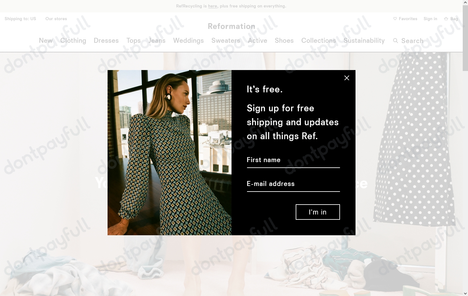 70 Off Reformation Coupon, Promo Codes September 2023