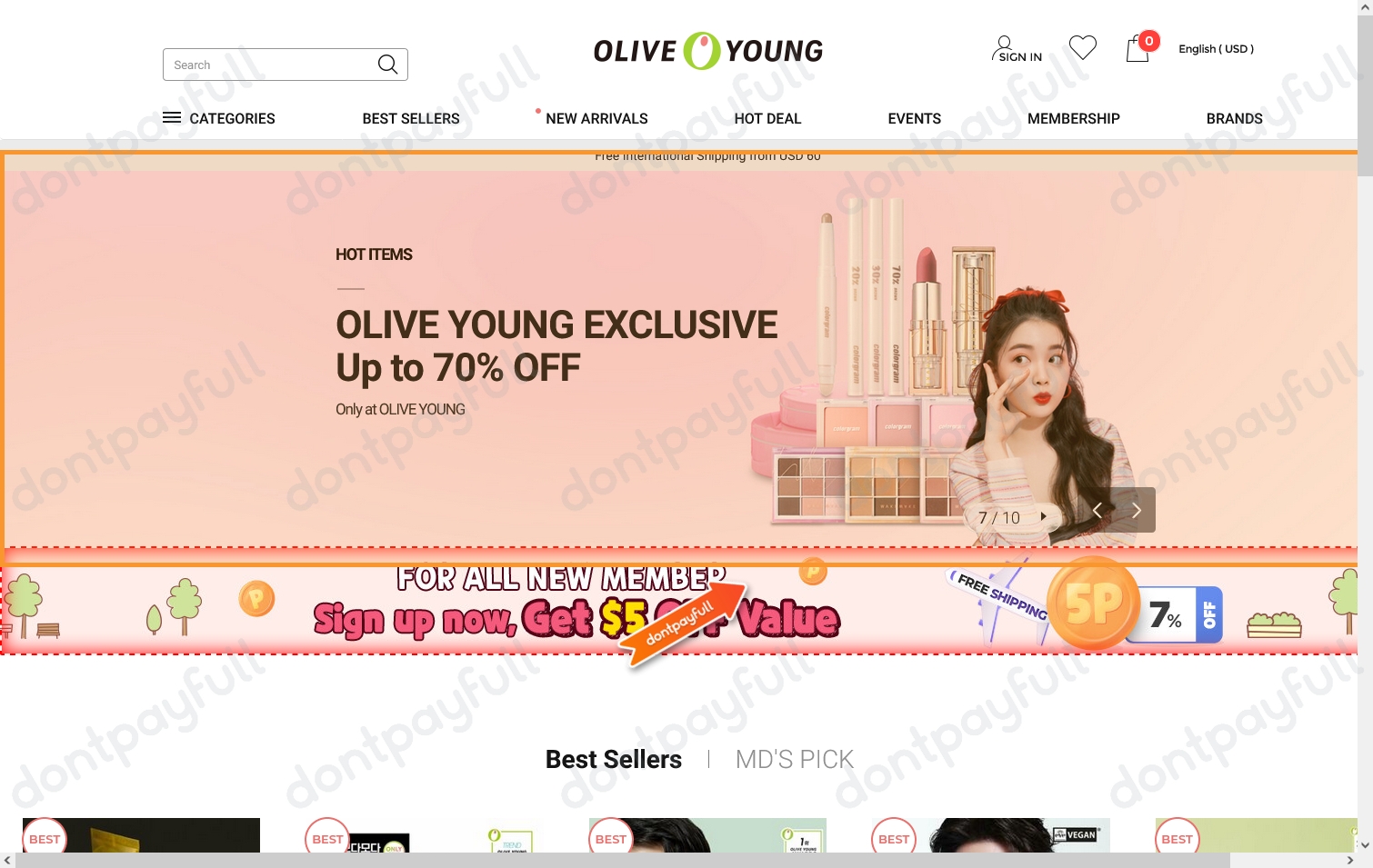 88 Off OLIVE YOUNG Promo Code, Coupons April 2024