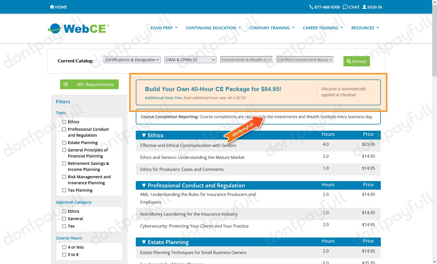 20% Off Web CE Coupons & Discount Codes - November 2022