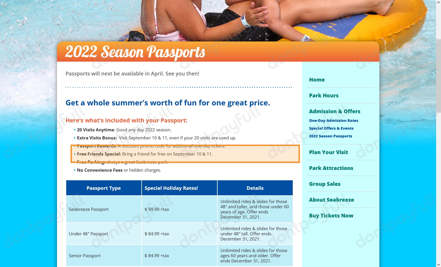 7 Seabreeze Coupons, Promo Codes - Sep 2022