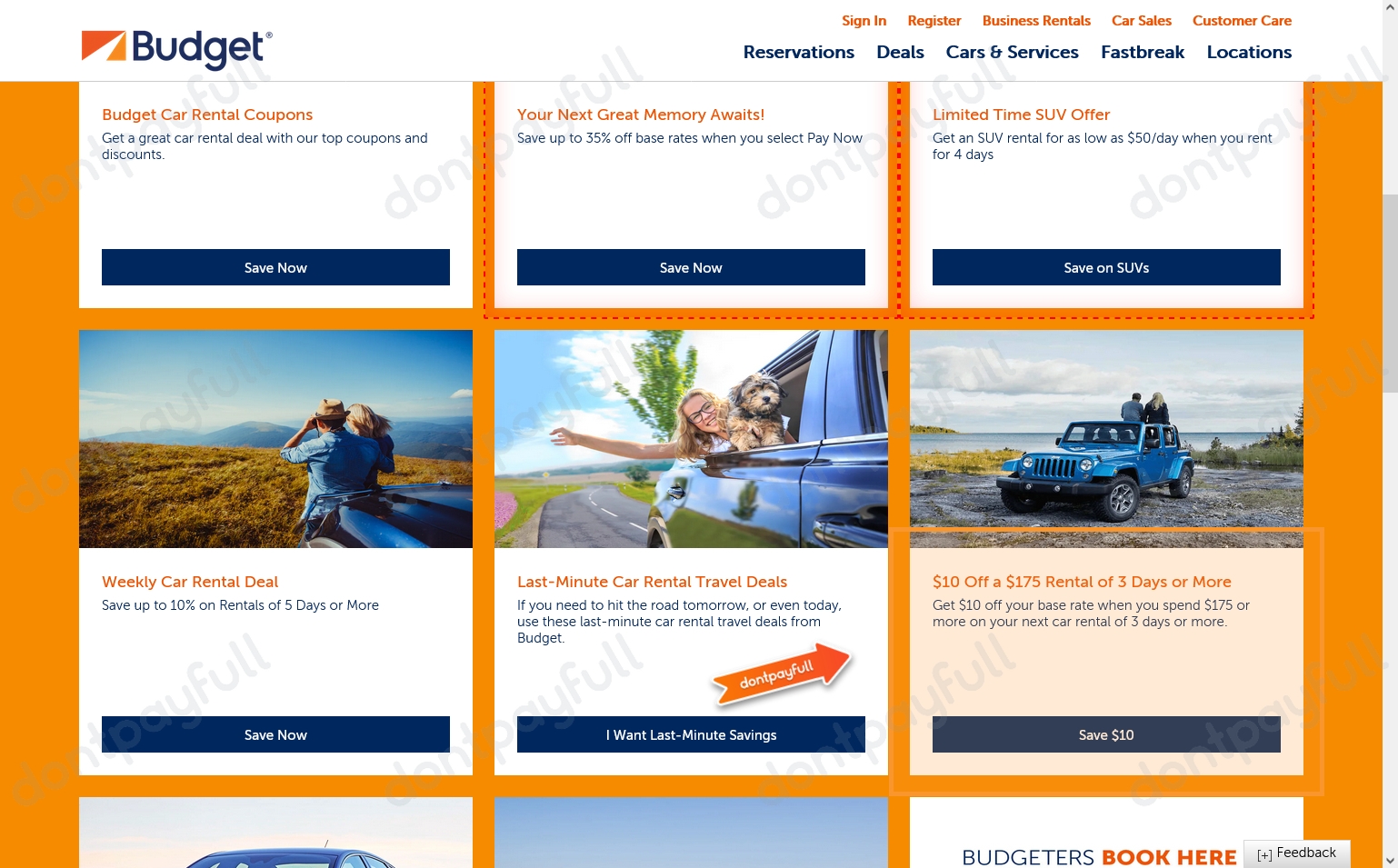 40% Off Budget Coupon Codes & Discount Codes - Nov 2022