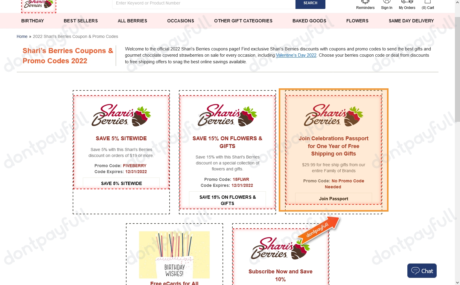 3 Shari's Berries Coupons, Promo Codes - Nov 2022