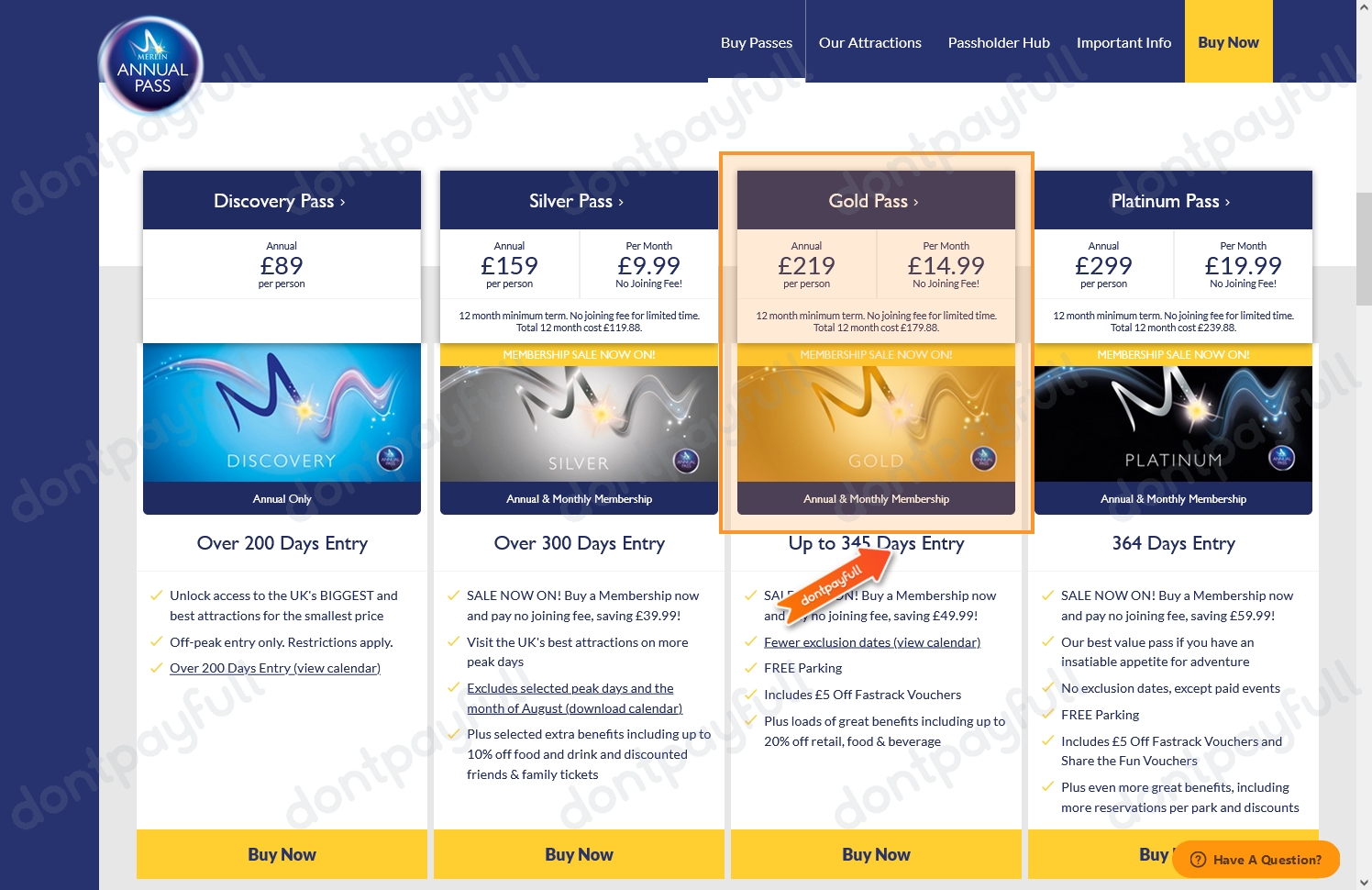 50 Off Merlin Pass Discount Codes & Vouchers April 2022