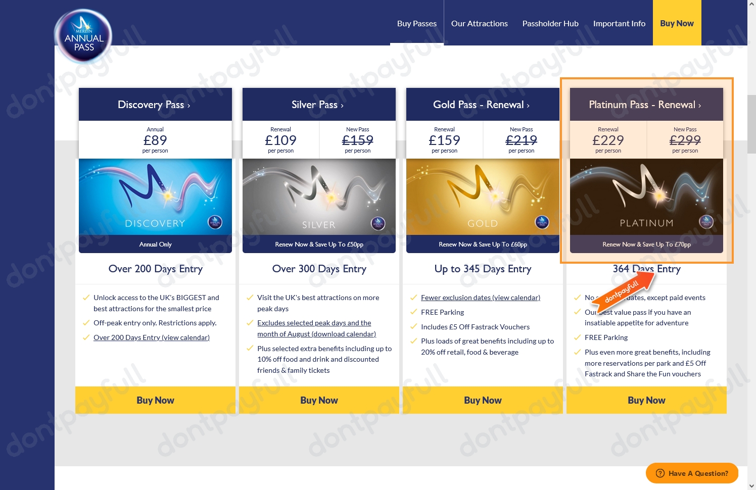 23% Off Merlin Pass Discount Codes - December 2024