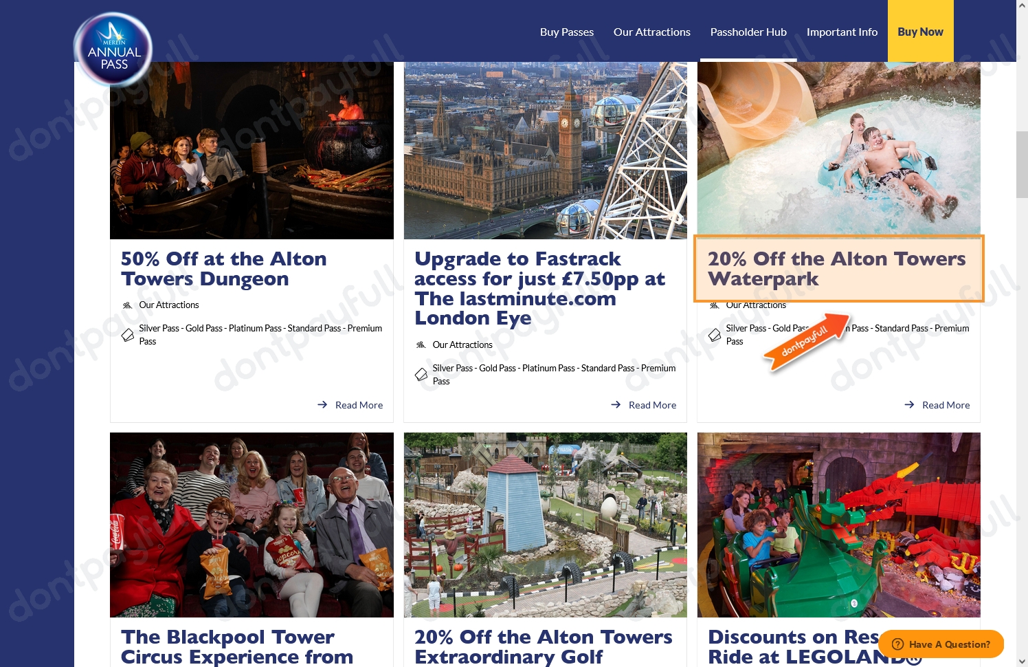 23% Off Merlin Pass Discount Codes - December 2024