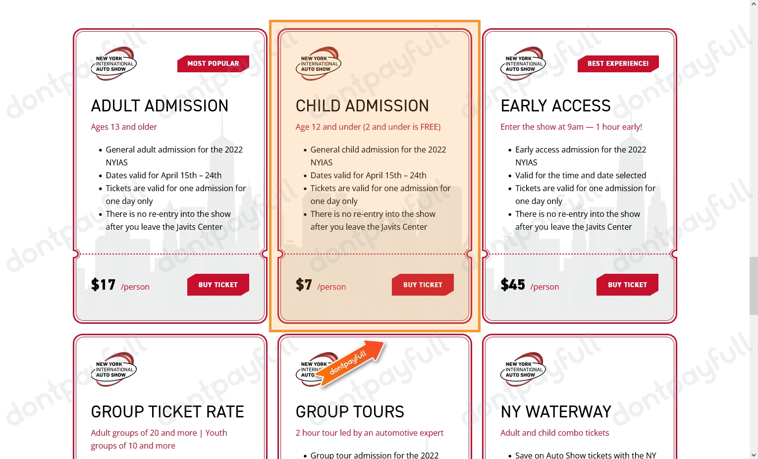 New York International Auto Show Coupons (30% Discount) 2022