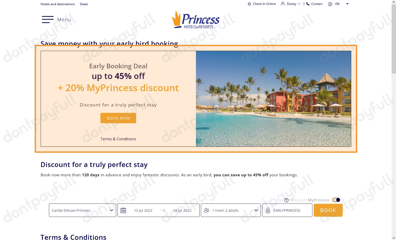 60 Off Princess Hotels Promo Code, Coupons March 2023