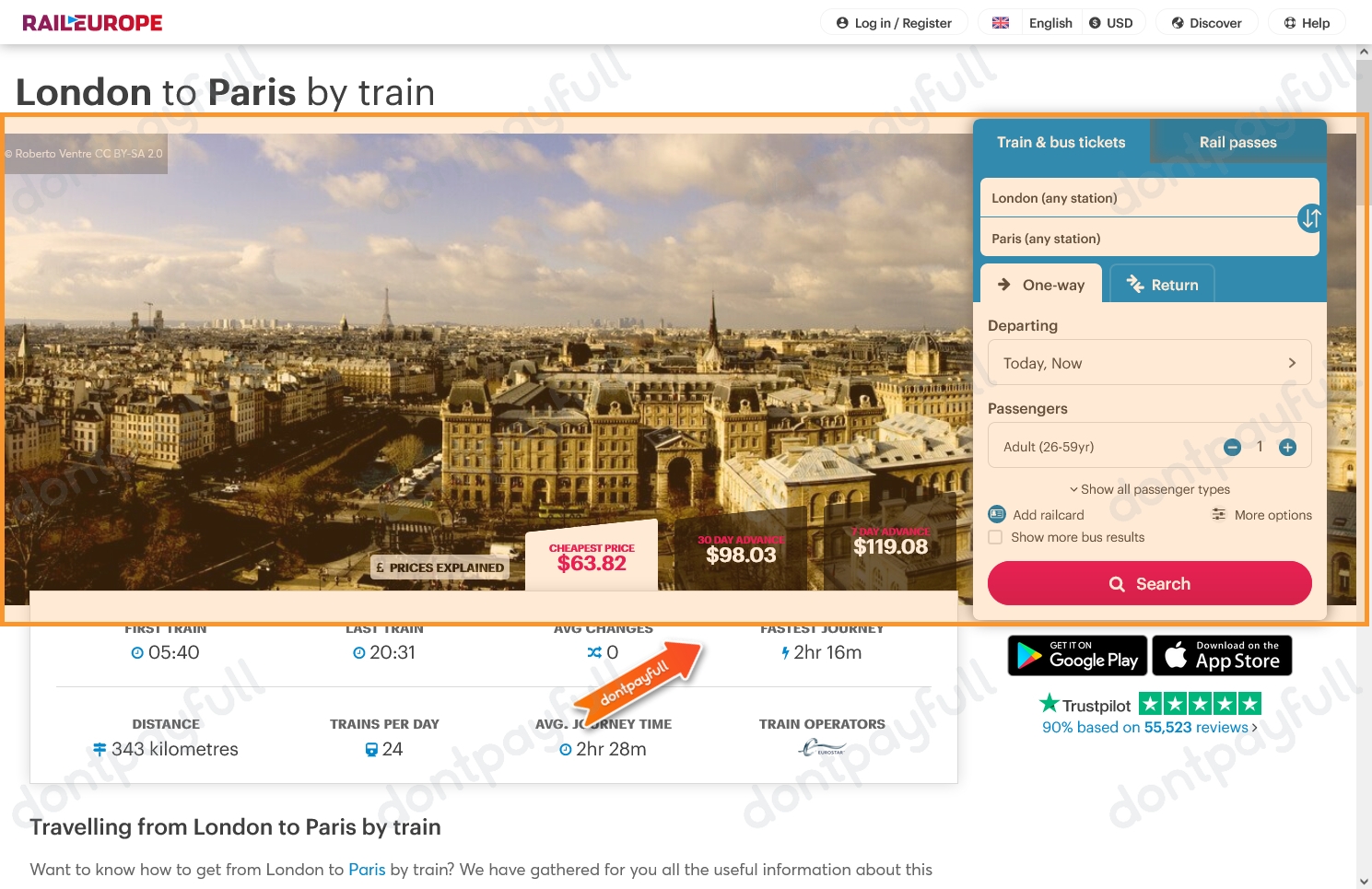 Coupon code for rail europe