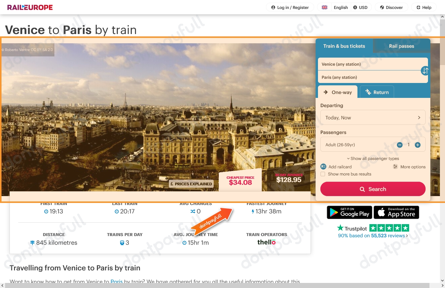 8 Rail Europe Voucher Codes, Discount Codes March 2024