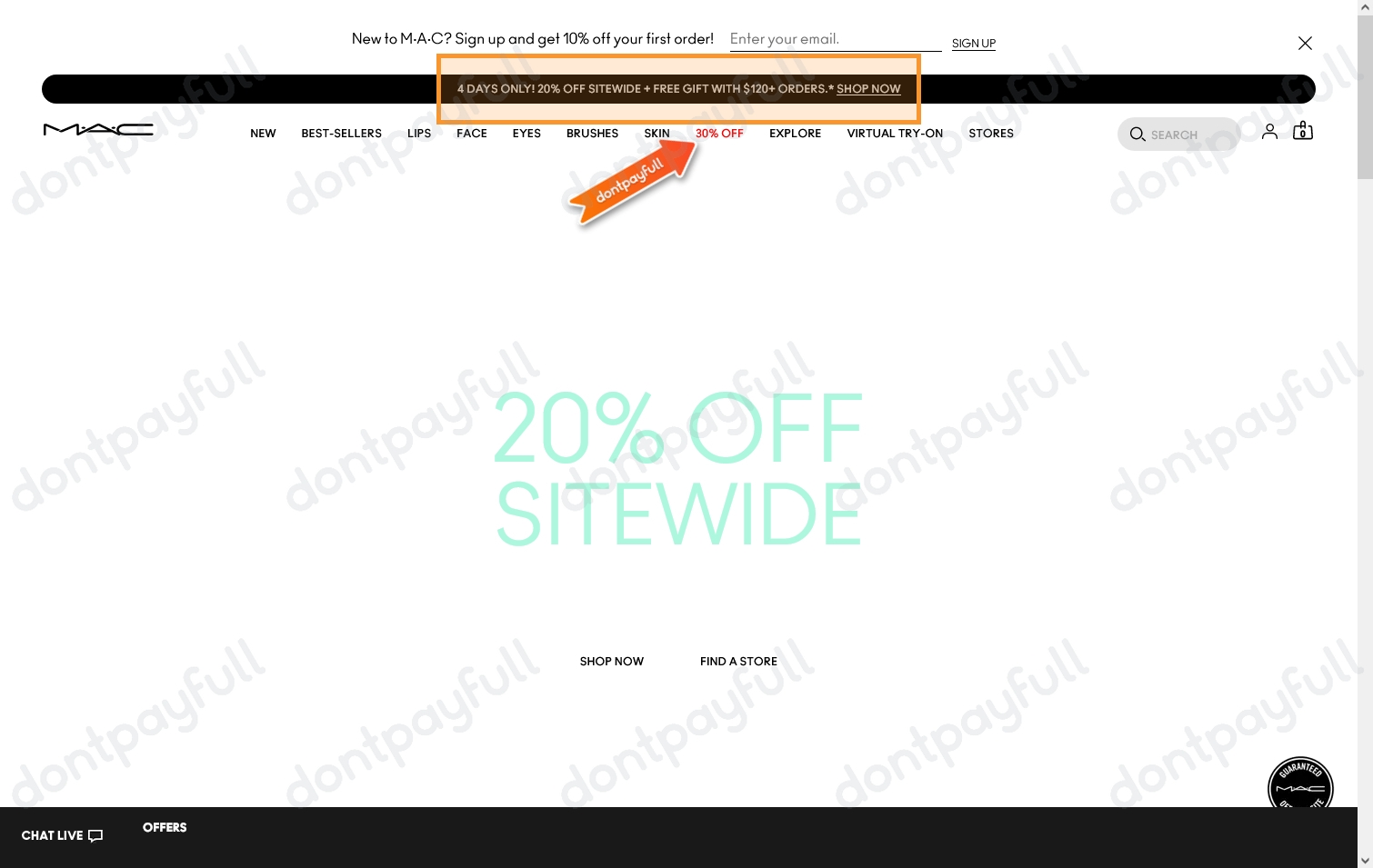 30 Off MAC Cosmetics Discount Code, Coupon Codes 2023