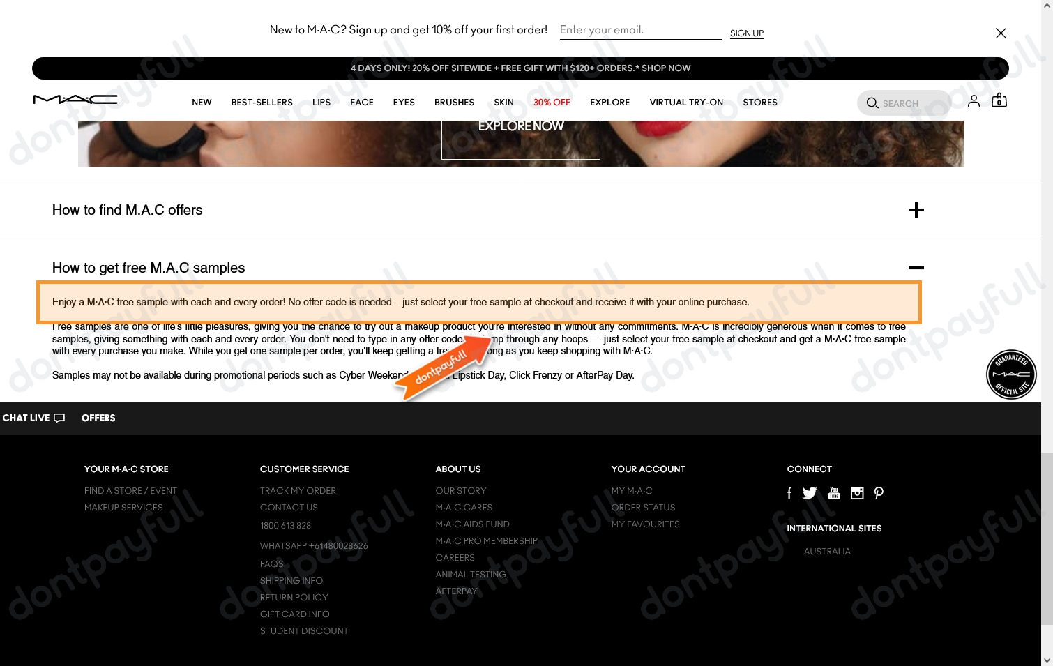 30 Off MAC Cosmetics DISCOUNT CODE ⇨ January 2025