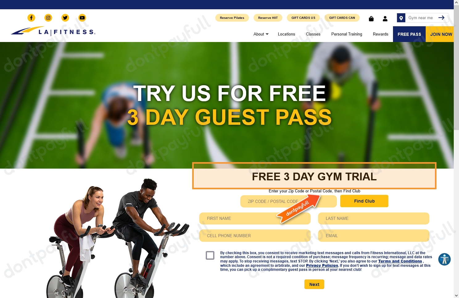 25 Off LA Fitness Promo Code, Coupons May 2024