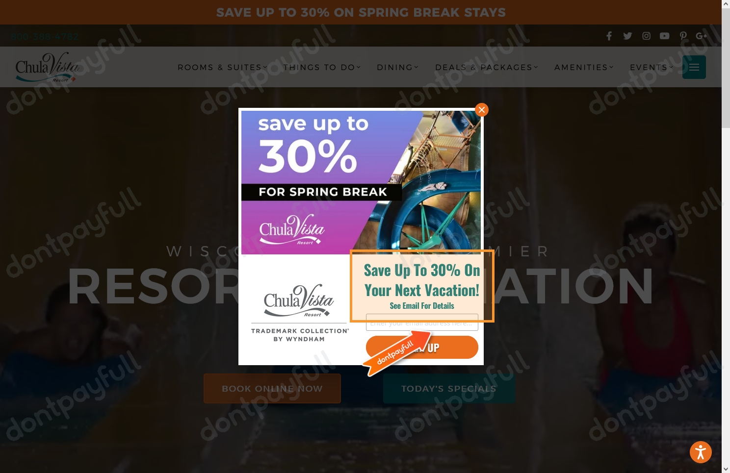 30 Off Chula Vista Resort COUPON (5 Active) March 2024